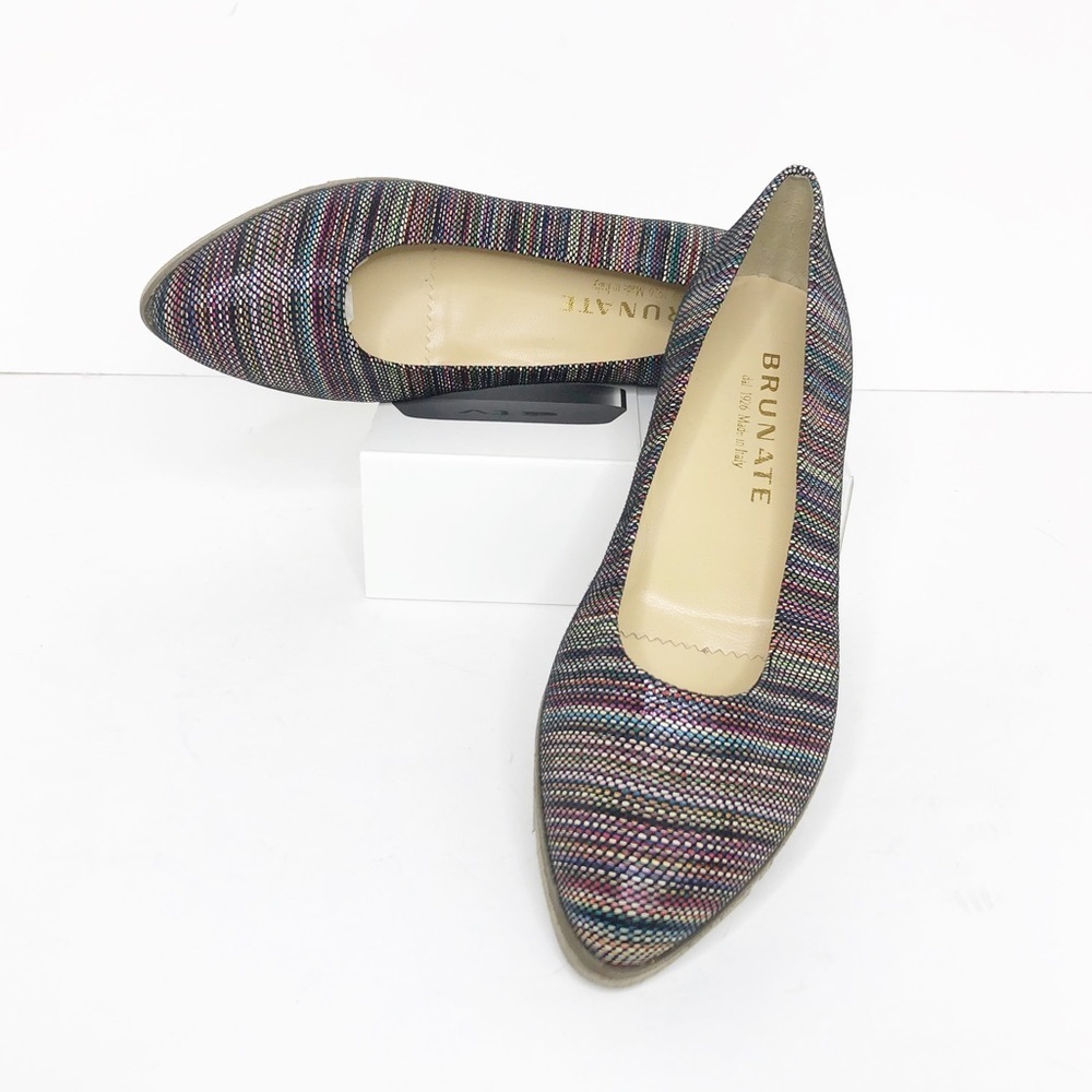 Brunate multicolored, wedge shoe - Picture 3 of 11